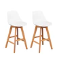 Pack de 2 Taburetes Eames Acolchados 66cm - Miniatura 1