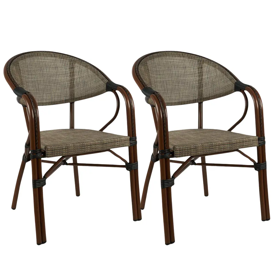 Pack de 2 Sitiales Bistro Paris de Textileno 4