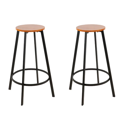 Pack de 2 Taburetes Simply Oak 75cm 