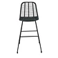 Taburete Eames Nature de Ratan 70cm - Miniatura 5