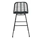 Taburete Eames Nature de Ratan 70cm - Miniatura 9