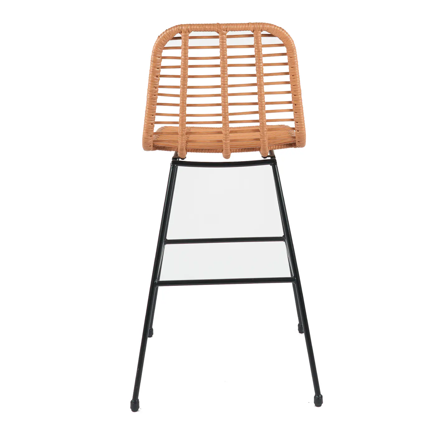 Taburete Eames Nature de Ratan 70cm 10