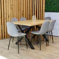 Set Comedor Mesa Xtable Wood + Sillas Eames Velvet PN - Miniatura 2