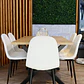 Set Comedor Mesa Xtable Wood + Sillas Eames Velvet PN - Miniatura 7