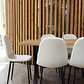 Set Comedor Mesa Xtable Wood + Sillas Eames Velvet PN - Miniatura 8