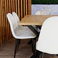 Set Comedor Mesa Xtable Wood + Sillas Eames Velvet PN - Miniatura 9