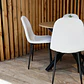 Mesa Ohmioh Redonda Wood + 4 Sillas Eames Velvet PN - Miniatura 7