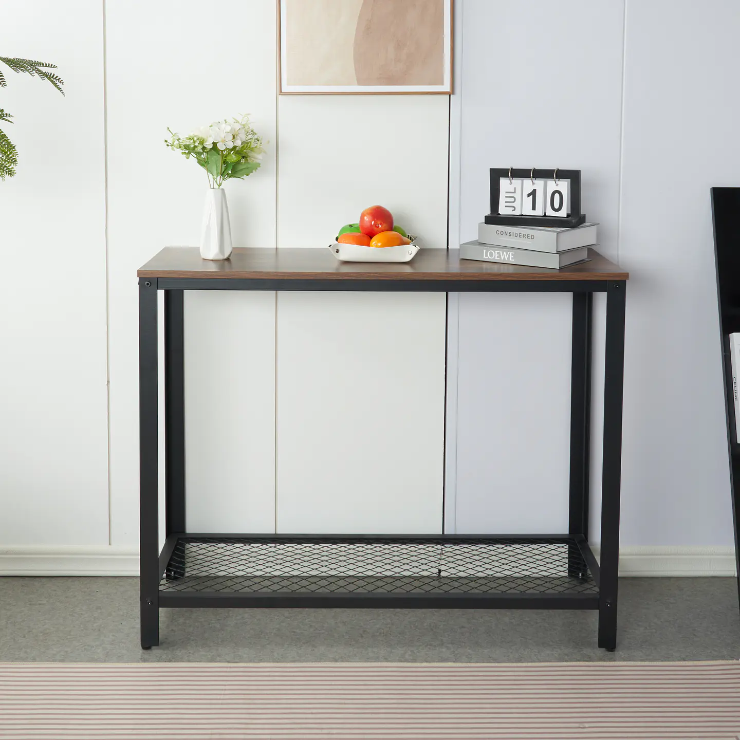 Rack Toast Wood 2 Niveles Enrejado 100x35cm 5