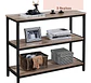 Rack Recibidor Grey Wood 3 Niveles 100x35cm  - Miniatura 1