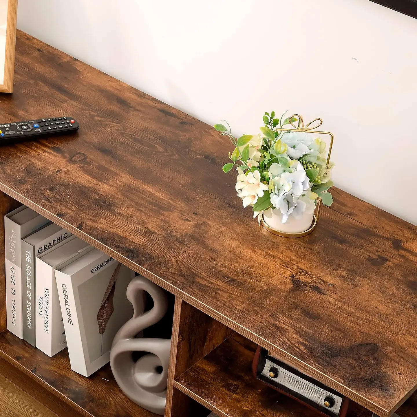Rack de TV Industrial Toast Wood 135x37cm  8