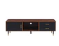 Rack de TV Normandía Wallnut/Black 150x40cm  - Miniatura 3