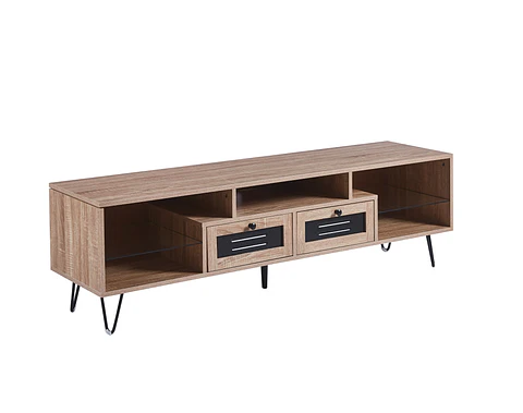 Rack de TV Vietnan Greige Wood 150x40cm 