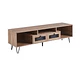 Rack de TV Vietnan Greige Wood 150x40cm  - Miniatura 1