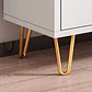 Rack de TV Minimal White Wood 120x40cm  - Miniatura 3
