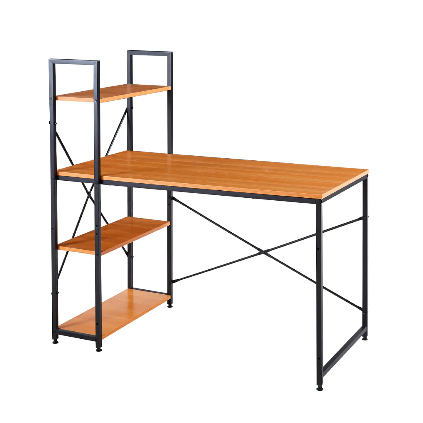 Escritorio Minimal Tower Caramel 120x60x74cm  1