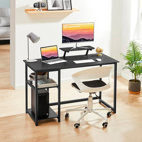 Escritorio Gamer Home Dark 140X60X75CM 