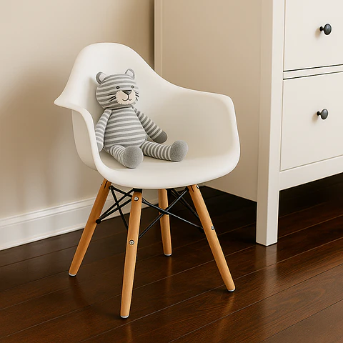 Butaca Eames Infantil Blanco 