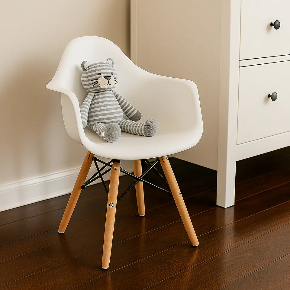 Butaca Eames Infantil Blanco  1