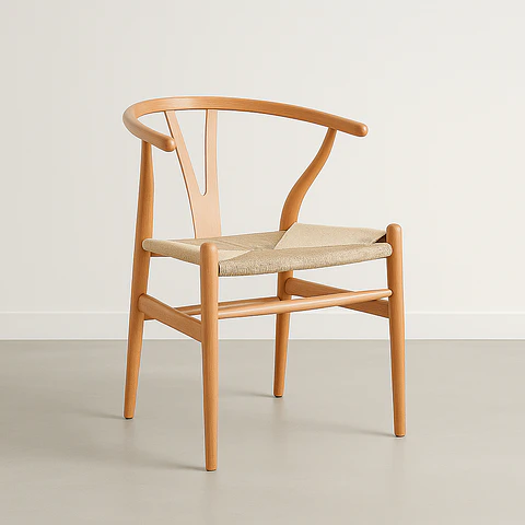 Silla Wishbone de Madera 