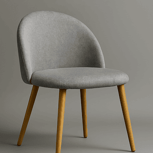 Silla Berna Lino Oak 