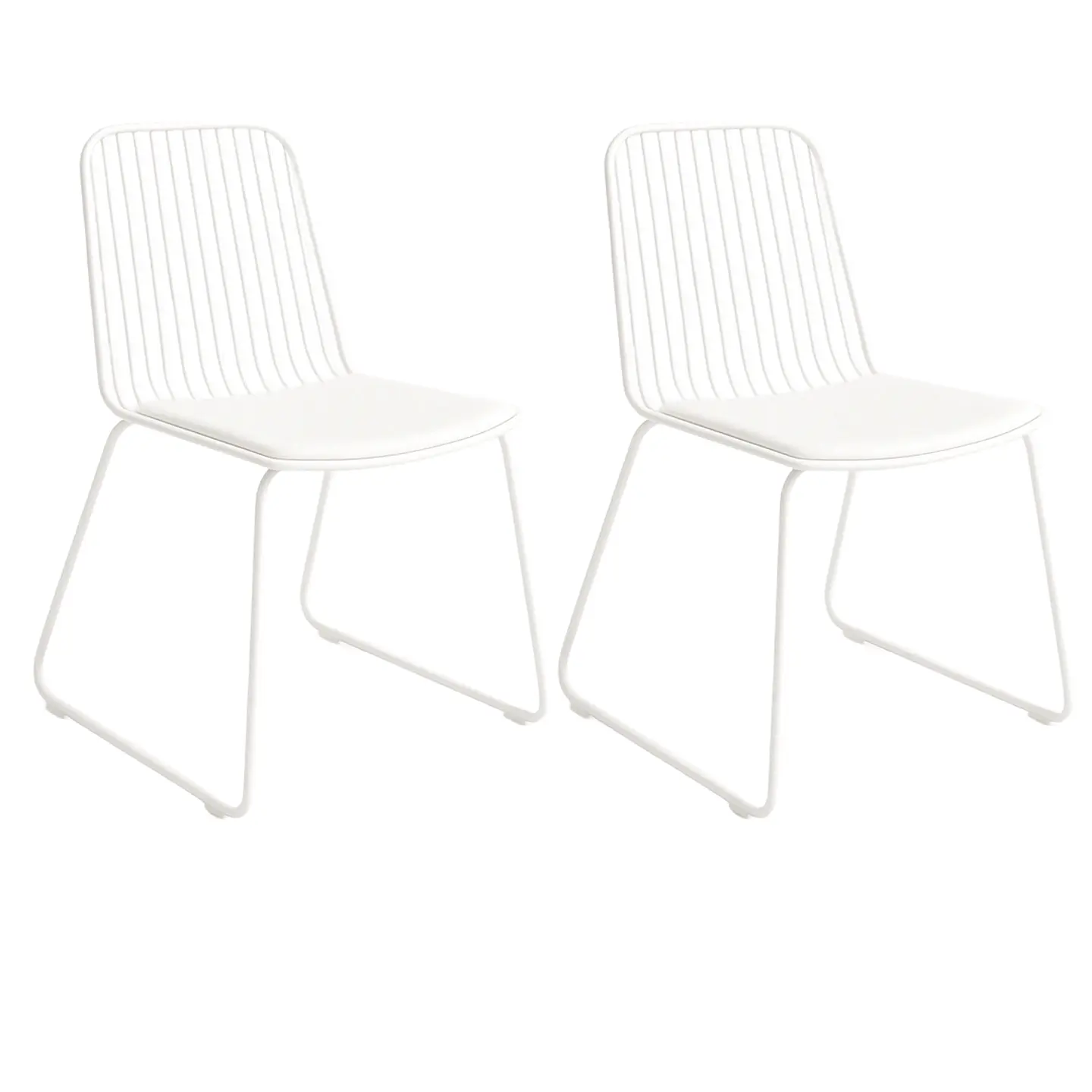Pack de 2 Sillas Wire Acolchadas 1