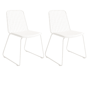 Pack de 2 Sillas Wire Acolchadas