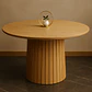 Mesa Redonda de Madera Tierra Alta 120cm de Diámetro  - Miniatura 1