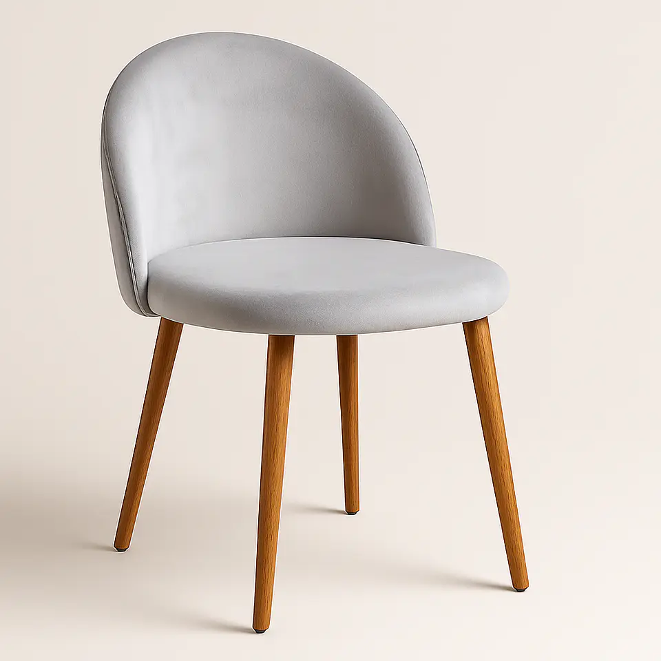 Silla Berna Velvet Oak 1
