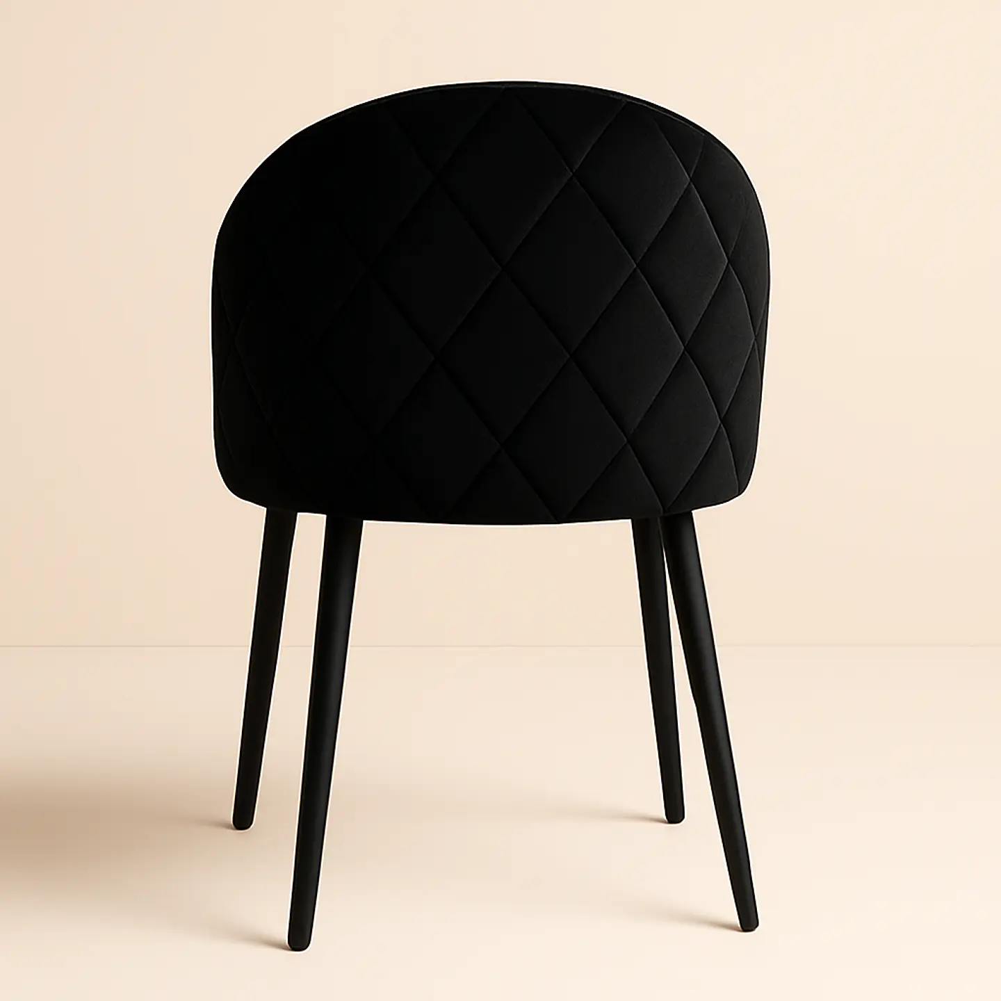 Pack de 2 Sillas Berna Velvet Base Negro 8