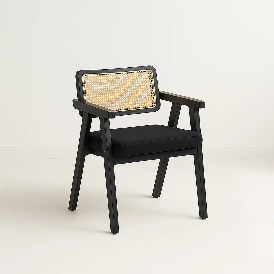 Sitial Noruego Acolchado de Madera  4