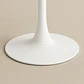 Mesa Redonda Tulip Cuarzo Calacatta Soft Base Blanco - (80cm - 100cm) - Miniatura 3