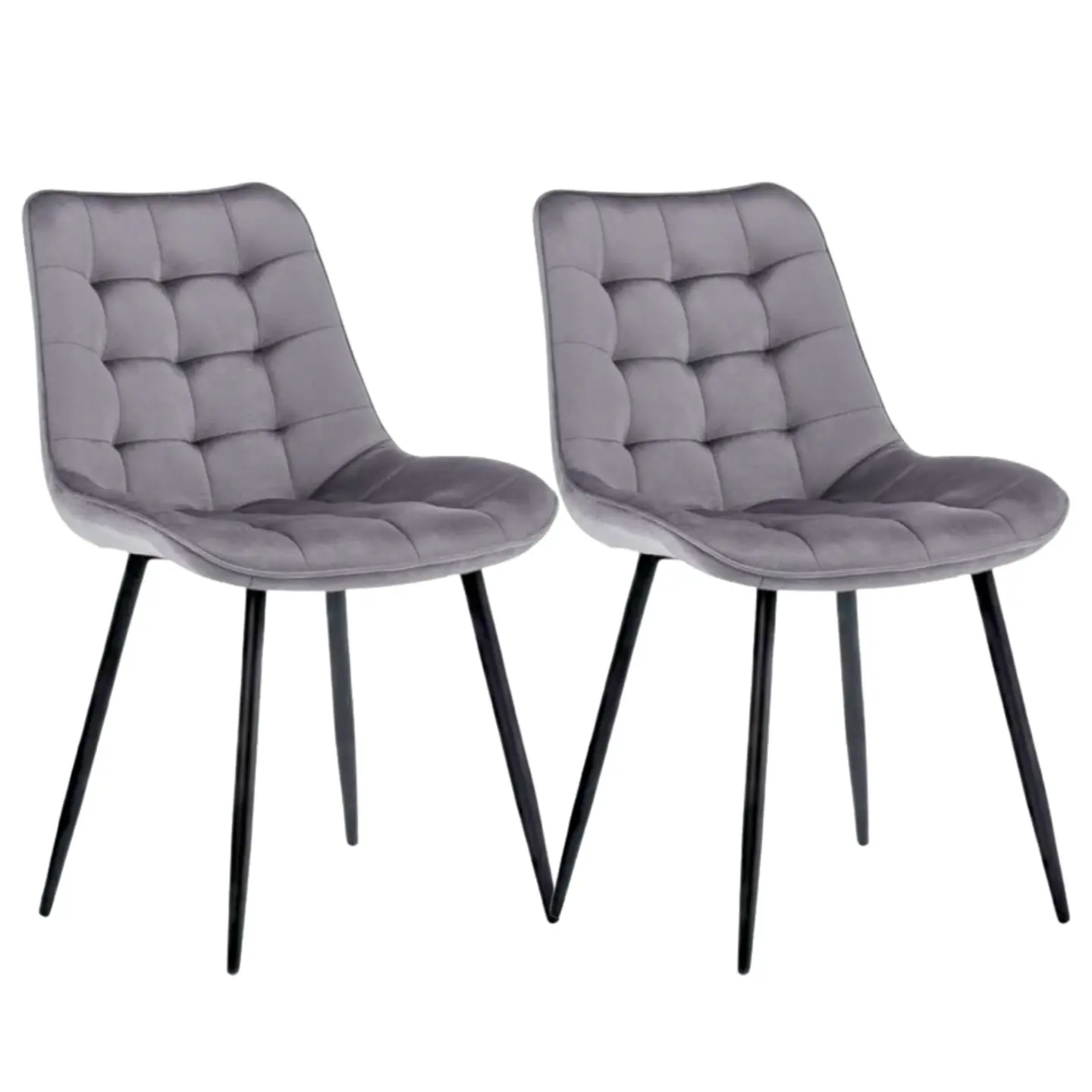 Pack de 2 Sillas Milano Velvet PN 3