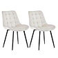 Pack de 2 Sillas Milano Velvet PN - Miniatura 1