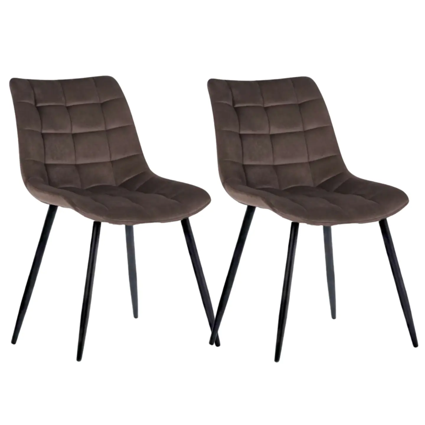 Pack de 2 Sillas Milano Velvet PN 4