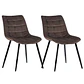 Pack de 2 Sillas Milano Velvet PN - Miniatura 4