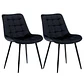 Pack de 2 Sillas Milano Velvet PN - Miniatura 2