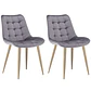 Pack de 2 Sillas Milano Velvet Oak  - Miniatura 3