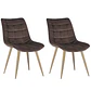 Pack de 2 Sillas Milano Velvet Oak  - Miniatura 4