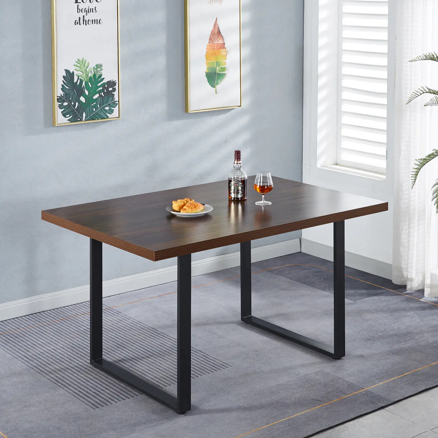 Mesa Industrial Rectangular  6