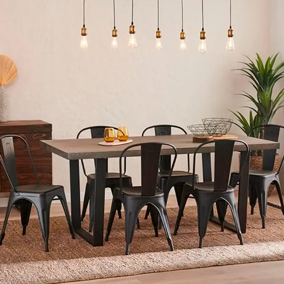 Mesa Industrial Rectangular  7