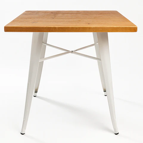 Mesa Tolix Cuadrada 70x70x75cm