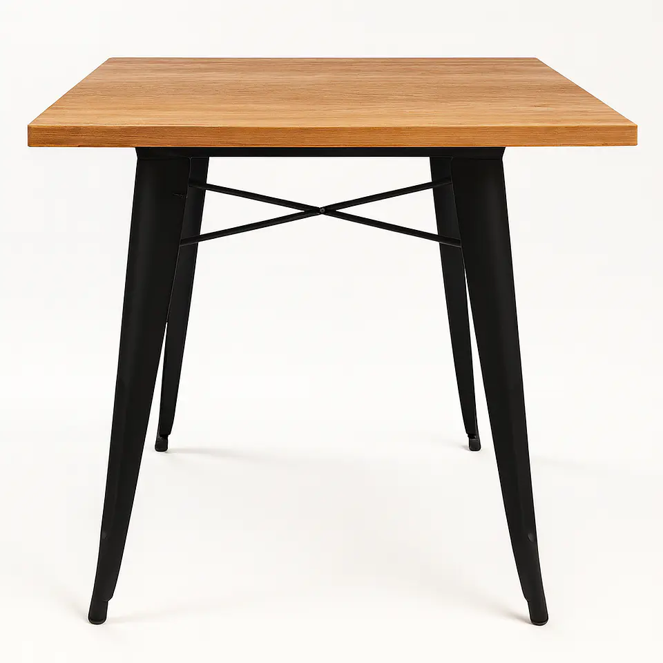 Mesa Tolix Cuadrada 70x70x75cm 2