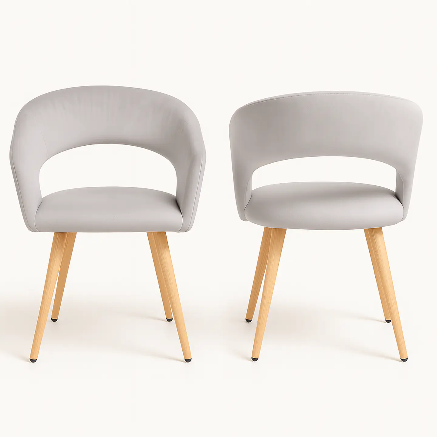 Pack de 2 Sitiales Curvus Oak 3