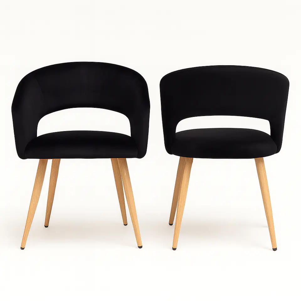Pack de 2 Sitiales Curvus Oak 2