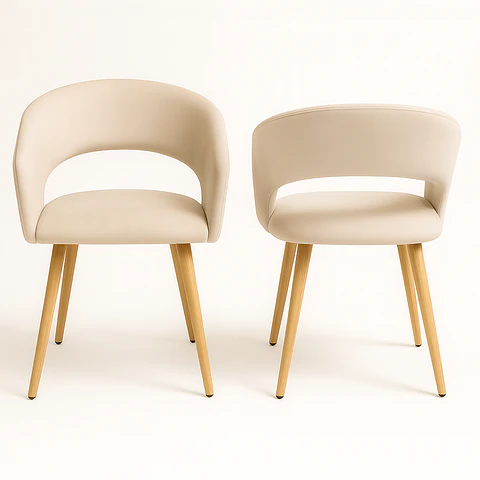 Pack de 2 Sitiales Curvus Oak
