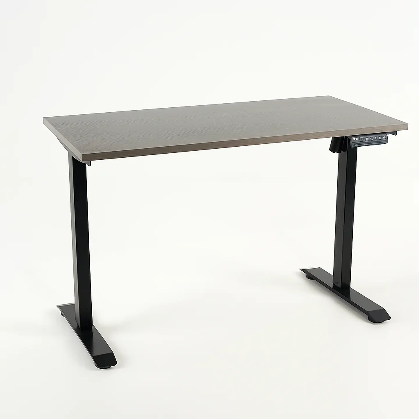 Escritorio Minimal 120x60cm Altura Regulable Electrico Gris 3