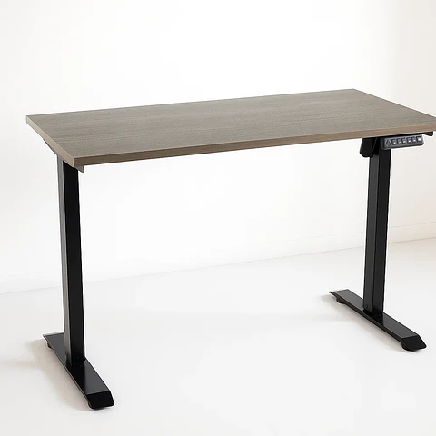 Escritorio Minimal 120x60cm Altura Regulable Electrico Gris