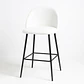 Taburete Berna Velvet Base Negro 65cm - Miniatura 1