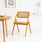 Silla Plegable Nature de Madera y Ratán - Miniatura 4