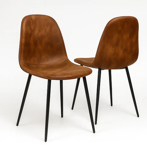 Pack de 2 Sillas Eames Ecocuero PN